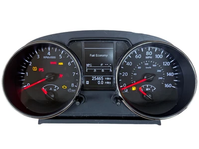 Cuadro de instrumentos velocímetro panel de instrumentos Nissan Rogue 2012-2015 25.465 millas Foto 1 de 4