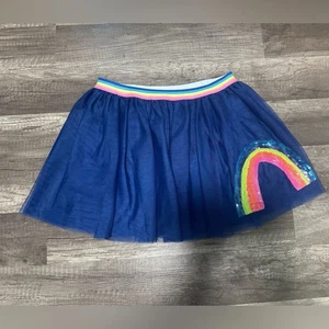 Garanimals 365 Kid's Girls' Rainbow Sequin Mesh Tutu Skirt, Size 7 - Picture 1 of 7