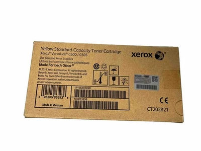 Xerox 106R03898 Yellow Toner Cartridge VersaLink C600 / C605 Genuine - New - Image 1 of 4