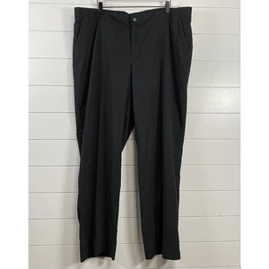 Columbia Womens Hiking Outdoor Straight Leg Pants sz 20W Black Nature Athleisure - Picture 1 of 12