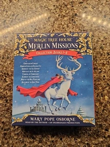 Magic Tree House Merlin Missions Collection Audiobooks CDs Books 1-8 Unabridged - Bild 1 von 6