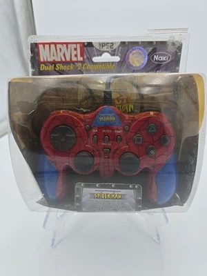 Playstation 2 / PS2 Dual Shock Spider-Man "SpiderPad" Naki Controller!  - Image 1 of 4