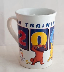 Sydney 2000 Olympic Games Collector Coffee Mug In Training for Syd Millie Olly  - Picture 1 of 7