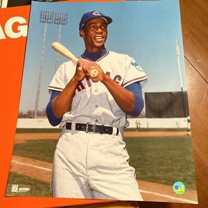 Ernie Banks Cooperstown Collection Chicago Cubs Baseball Poster Numbered 16”x20” - Picture 1 of 9