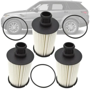 3pcs New For Jaguar Land Rover LR4 5.0L Engine Oil Filter # LR011279 - Picture 1 of 6