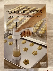La Patisserie Cookie Press and Decorating Set #2460 - Kuhn Rikon Switzerland - Picture 1 of 6