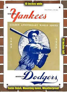 CUALQUIER PROGRAMA DE BÉISBOL QUE DESEES reimpreso en un letrero de metal de 10x14 pulgadas - ¡Gran regalo! - Imagen 1 de 1