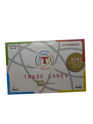Trade Lanes raro gioco da tavolo Den Hartogh 100 anni nuovo sigillato in fabbrica  - Immagine 1 di 4