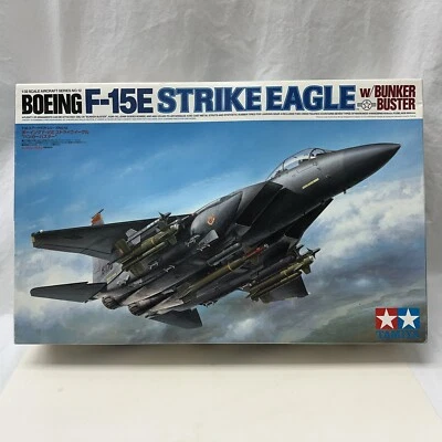 Kit modelo plástico Tamiya 60312 1/32 Boeing F-15E Strike Eagle Bunker Buster JDAM Foto 1 de 4