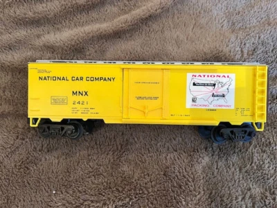 O Gauge MTH Refrigerator Car Train MT-9402L National Car Company MNX #2421. - Image 1 of 4