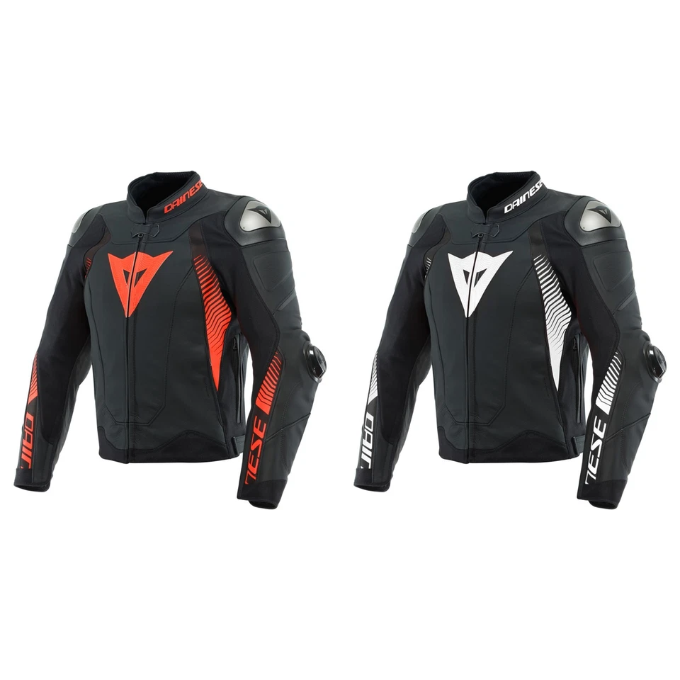 Chaqueta de moto para hombre Dainese Super Speed 4 - Chaqueta de cuero deportiva con protectores Foto 1 de 1