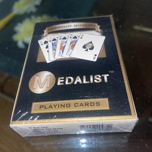 Medalists Premium Gold Playing Cards Deck Sealed - Picture 1 of 2