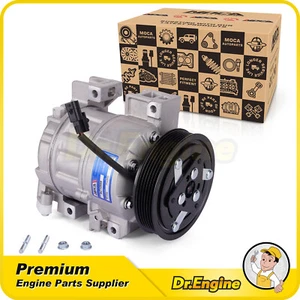 AC Compressor with Clutch fit 2007-2012 Nissan Altima Sentra L4 2.5L GAS ONLY - Picture 1 of 10