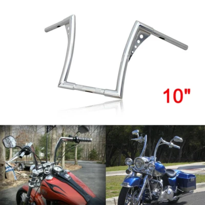 10" Rise Ape Hanger Handlebar F For Honda Valkyrie VTX1300 Shadow Aero Foto 1 de 4