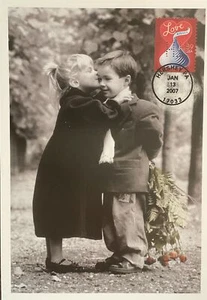 HNLP Hideaki Nakano 4122 Kisses Multi Purpose Love Greeting Card  - Foto 1 di 2