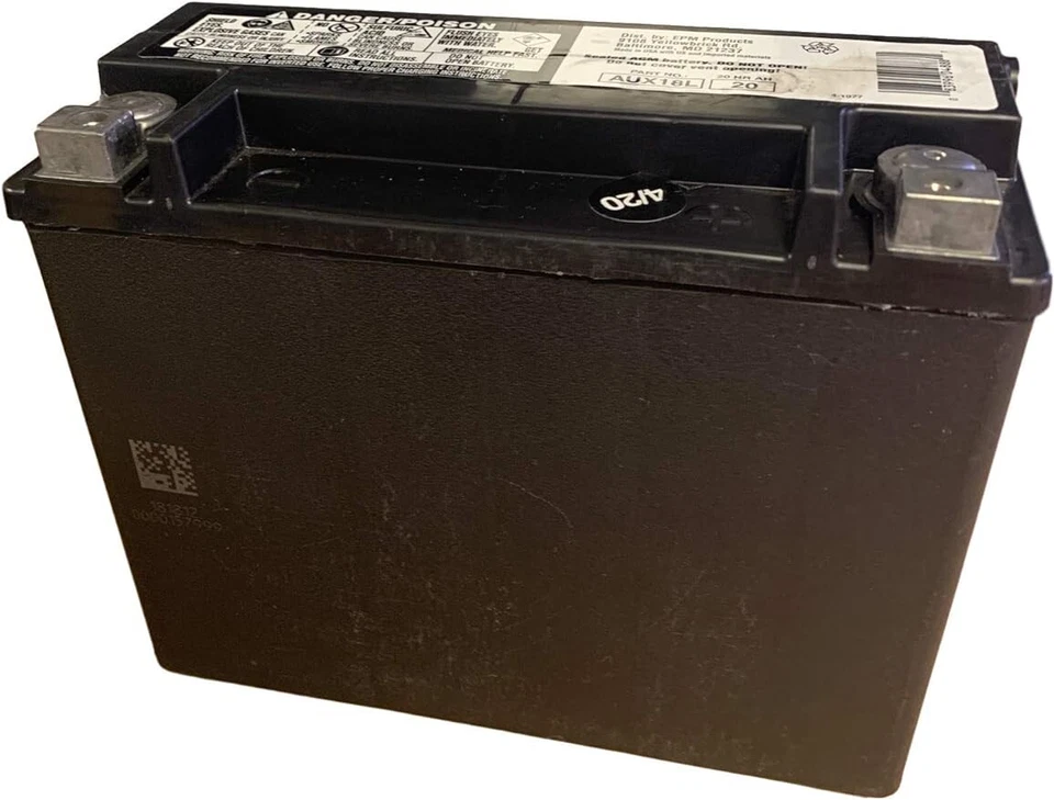 Bateria Auxiliar Automotiva AUX18L Deka AGM - FABRICADA NOS EUA - NOVA - Imagem 1 de 1