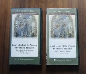 Great Courses: Great Minds Of The Western Intellectual Tradition DVDs & Guides - Picture 1 of 5