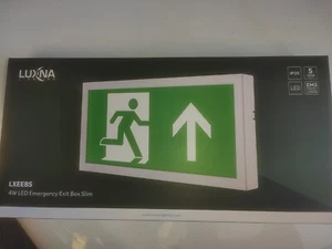 LED emergency FIRE EXIT sign with battery backup - Picture 1 of 3