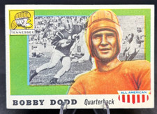 1955 Topps All American FB Card Bobby Dodd #11 SP EX-EXMT RANGE BV $30 SL
