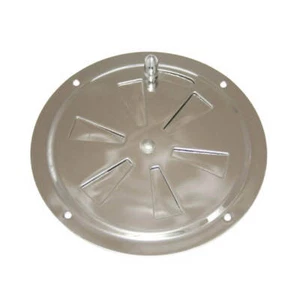 Rotating Vane Butterfly Vent Quality Highly Polished High Grade Stainless Steel - Picture 1 of 1