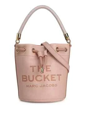 Marc Jacobs The Bucket Bag Rose Pink Leather Cross Body Handbag - Image 1 of 4