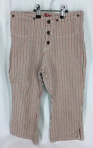 Mossimo Multi Color Striped 100% Cotton Capris Girls Size L 170108/CCC - Picture 1 of 8