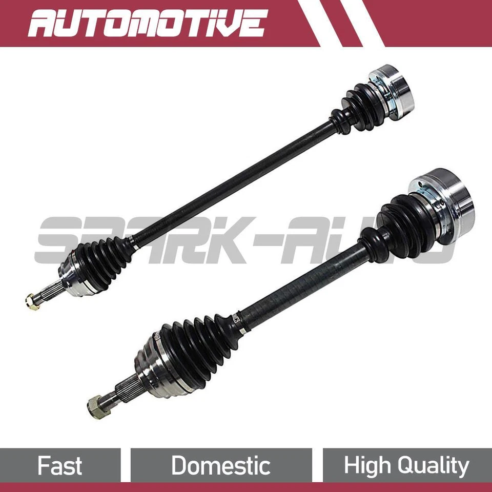 Conjunto de Pares de Eixo Junta CV Frontal 2 Peças NOVO Para Volkswagen Jetta 1999 1997 - Imagem 1 de 4