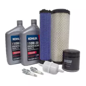 Tune Up Maintenance Oil Service Kit for Kohler Command Twin 23 25 27hp Zero Turn - Picture 1 of 1