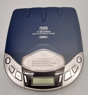 TCM Tragbarer CD Player Model 66317 Spieler Audio CD #K-466-02 - Bild 1 von 4