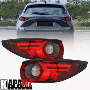 Luz trasera exterior LED lateral izquierda+derecha para Mazda CX5 2017-2021 lámpara de freno trasera - Imagen 1 de 9