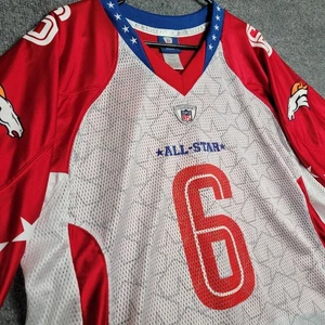 Denver Broncos Jay Cutler #6 2009 NFL Pro Bowl Reebok Jersey L - Picture 1 of 11