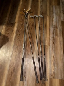 Vintage Confidence Golfschläger Holz Driver & Eisen 6er Set - Bild 1 von 16