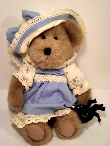 Neu mit Etikett Lil Missy Muffet Plüsch Boyds Bears Miss 2001 #91778 Classic Beary Tales blau - Bild 1 von 17