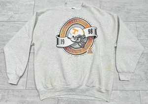 Vintage University of Tennessee Sweatshirt 1998 National Champions Vols XXL - Picture 1 of 11