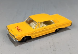 Vintage Matchbox Lesney 1-75 Series No. 20 Chevy Impala Taxi - Picture 1 of 4