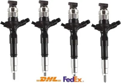4X Fuel Injector 295050-0020 23670-30190 for Toyota Hilux 1KD-FTV 2KD-FTV 2.5D - Image 1 of 4