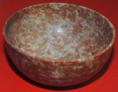 Винтажная китайская чашка/чаша Carmel Agate 3,75 дюйма сердолик нефрит жадеит нефрит - Изображение 1 из 4