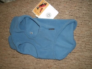 Dog Vest Fleece New NWT Blue Medium 8-15 lbs - Picture 1 of 9