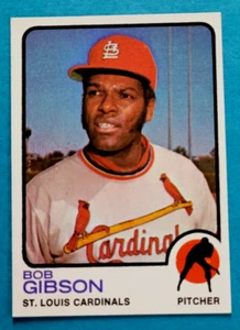 1973 Topps #190 Bob Gibson St. Louis Cardinals HOF Baseball Card Near Mint - Picture 1 of 2