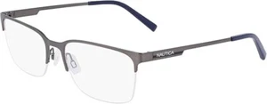 Nuevo marco de anteojos Nautica Rx para hombre - N7327 030 - Gunmetal mate (56-18-145) - Imagen 1 de 3