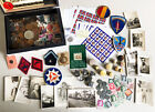 Estate Lot-Cigar Box Collection-Us Ww2 Nazi German Coins, Stamps, World Silver +