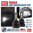 For Ford F-250 F-350 87-91 Car LED Headlights Bright High /Low Beam 2Pcs 9004 Ford Festiva