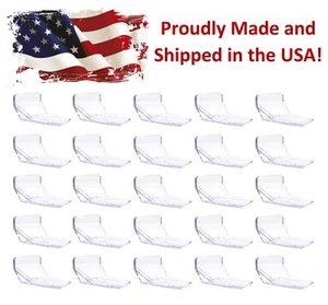 100 Pack Jumbo Alpine Snow & Ice Roof Guard Plastic Snow Guard Snow Stop Buildup - Picture 1 of 11