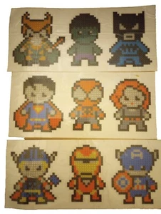 Retcioph Diamond Painting Aufkleber Kits für Kinder, DIY 5D Hero Diamond Art Mosaik - Bild 1 von 6