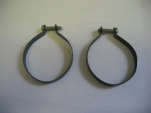 TRIUMPH BSA NORTON BRITISH BIKE FORCELLA GHEITORS CLIPS - Foto 1 di 1
