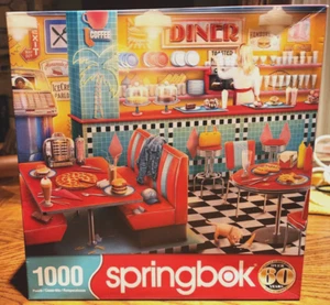 DINER - 1000 PC JIGSAW BY SPRINGBOK - Picture 1 of 7