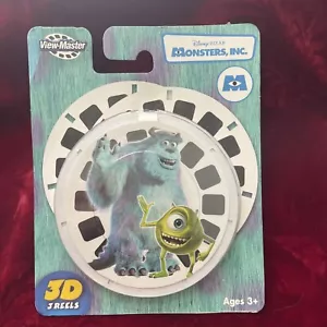 2006 MONSTERS, INC. Mattel View-Master Disney Pixar 3 reels Factory Sealed C7170 - Picture 1 of 10