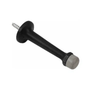 Baldwin 4050102 3-3/4" Solid Brass Base Mounted Door Bumper, 10 Pack, Oil Rubbed - Picture 1 of 1