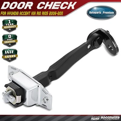 Comprobación de puerta trasera derecha del pasajero para Hyundai Accent Kia Rio Rio5 2006 2007-2011 Foto 1 de 4