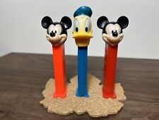 Pez Candy Dispenser Mickey Mouse X2 Donald Duck Hungary Slovenia Disney Lot of 3